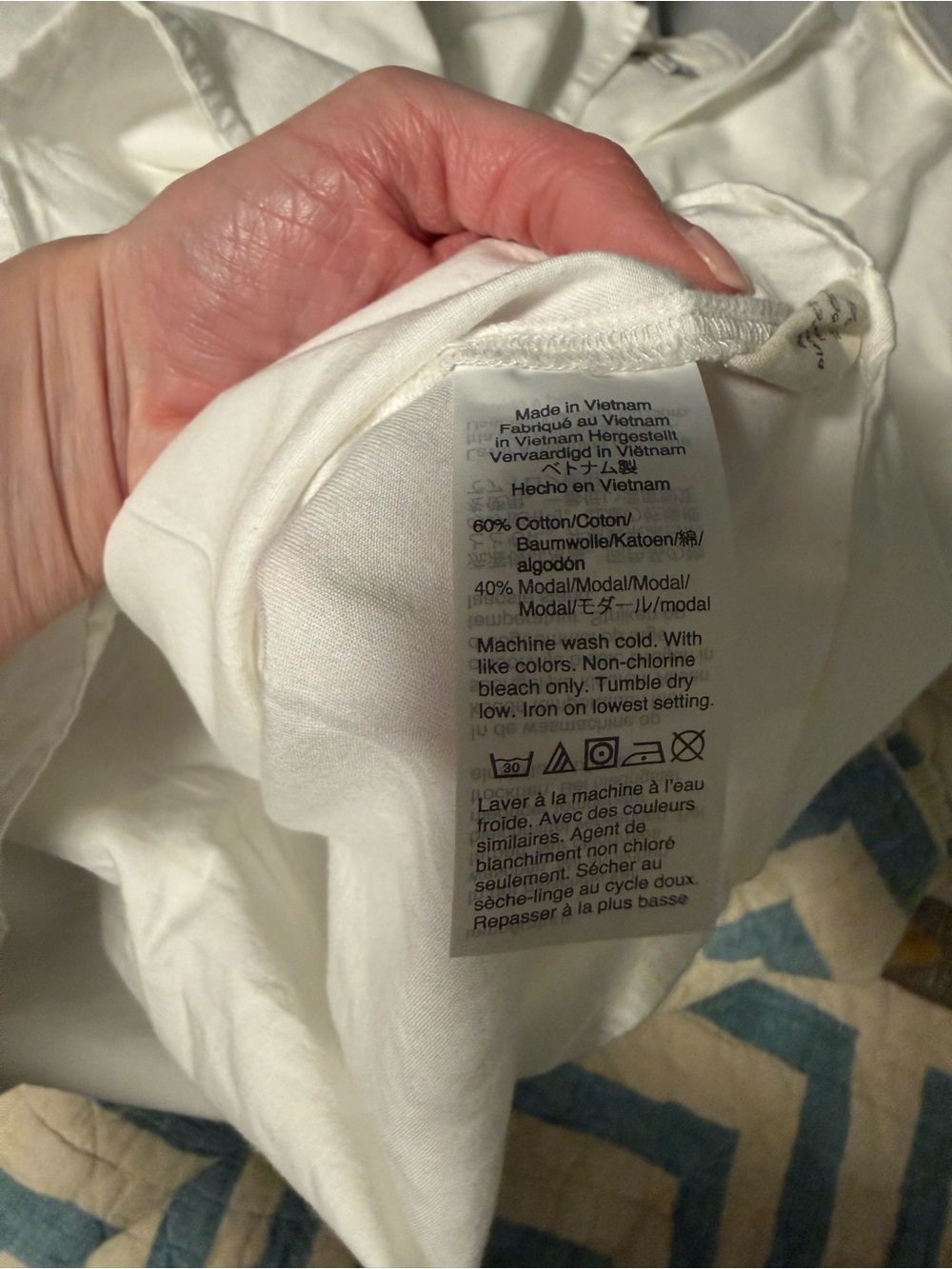 Madewell White Popover Shirt - Picture 4 of 4